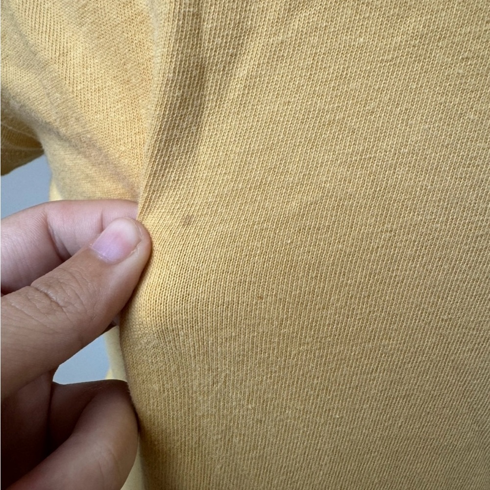 Yellow Abercrombie and Fitch Baby Tee - Picture 5 of 9